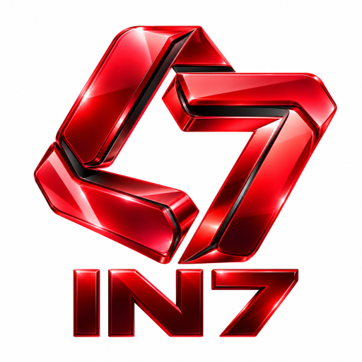 IN7 Game logo for online mobile gaming app and APK download